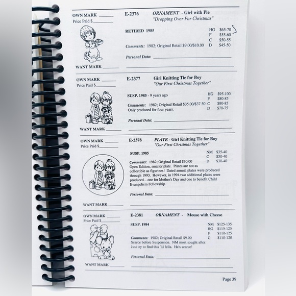 Precious Moments Collectibles Catalog 12th Edition Official 1994 - Picture 5 of 6